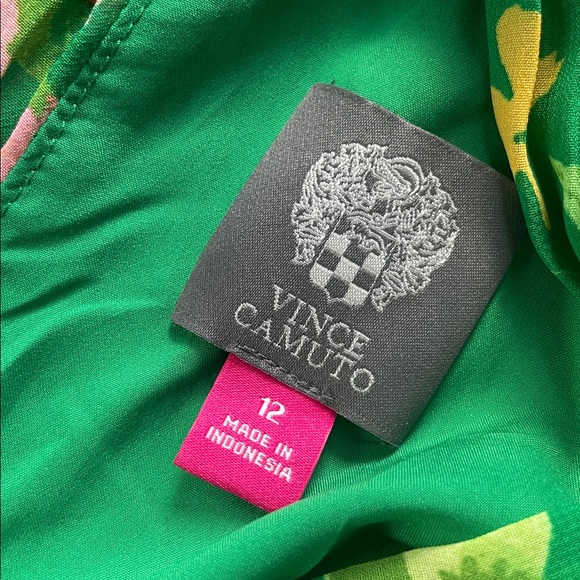 Vince Camuto Green Floral Dress - Picture 6 of 9